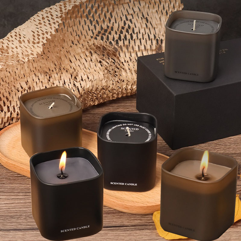 Home Fragrance Set Gift - 3pcs Plant Fragrance Candle Gift Box