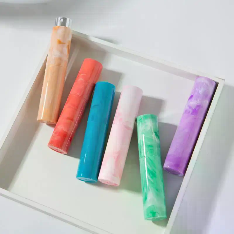 Perfume Atomizer Travel - 10ml Marble Pattern Twist Perfume Atomizer