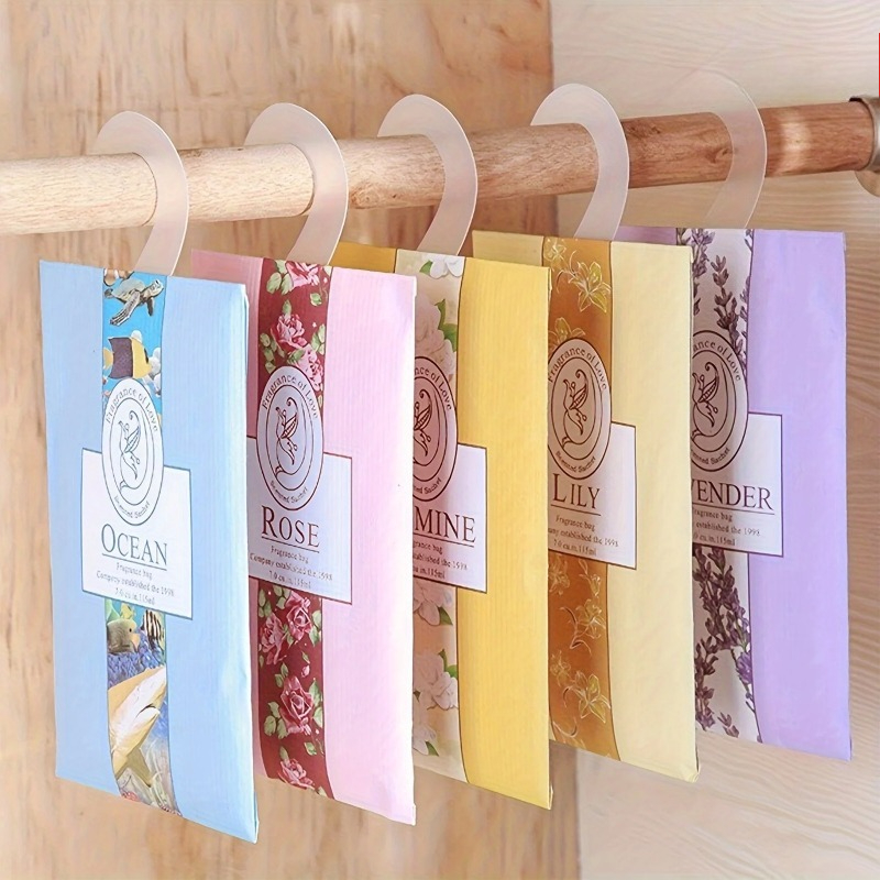 Home Fragrance Sachet - 5pcs Wardrobe Sachet Home Bedroom Room