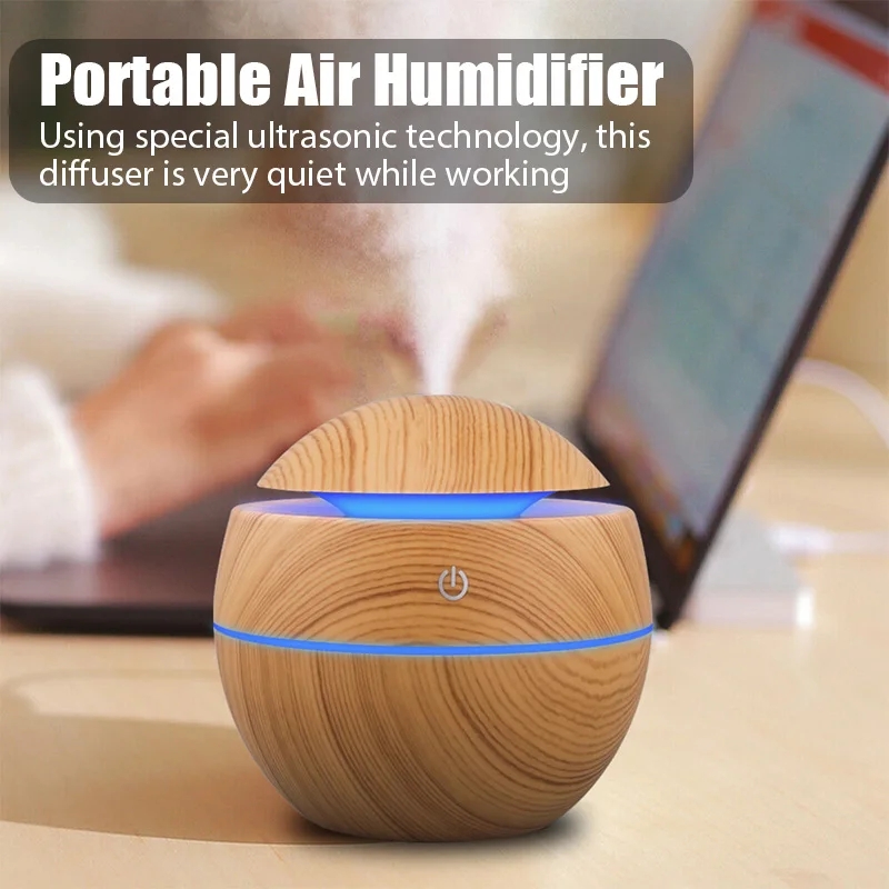 Home Fragrance Mist - Home Wood Grain Air Humidifier Purifier