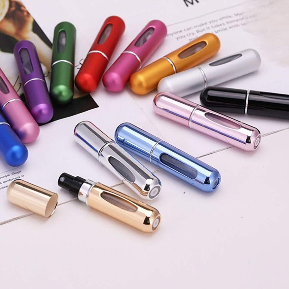 Perfume Atomizer Travel - Refillable Mini Perfume Bottle Portable Cosmetic