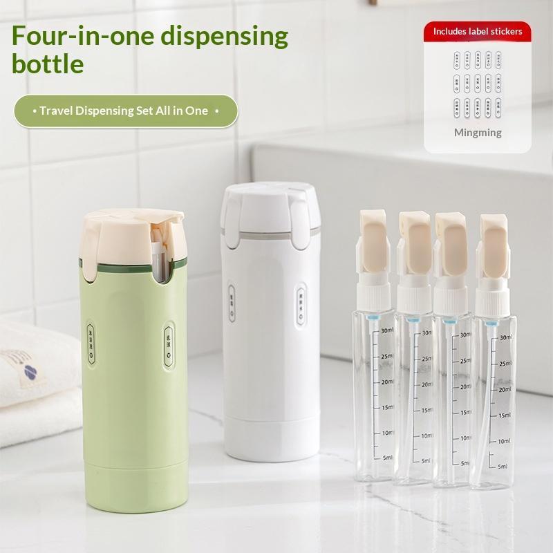Perfume Atomizer Travel - Leakproof 4 In 1 Refillable Travel