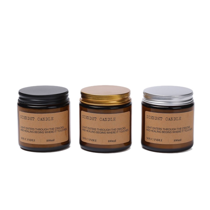 Amber Jar Soy Wax Scented Cand - Amber Jar Candle 评论和价格