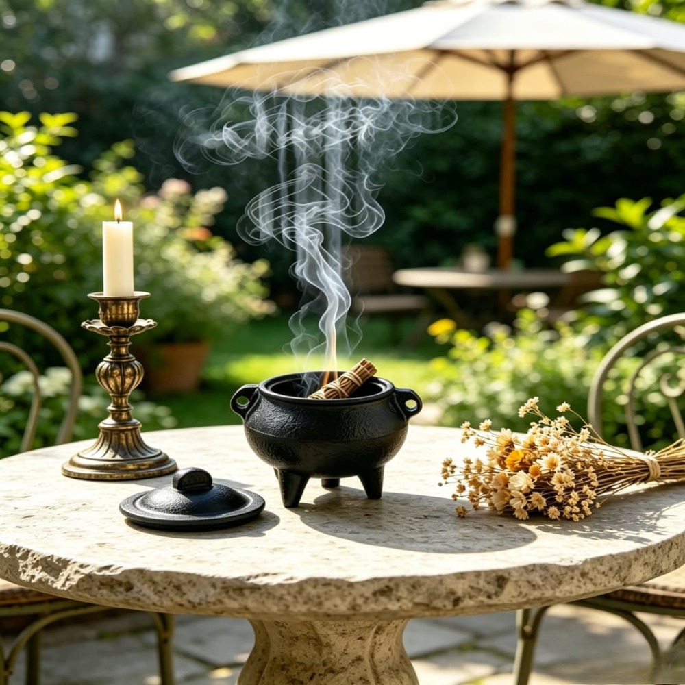 Mini Cast Iron Cauldron Incens - Home Fragrance Miniso 评论和价格