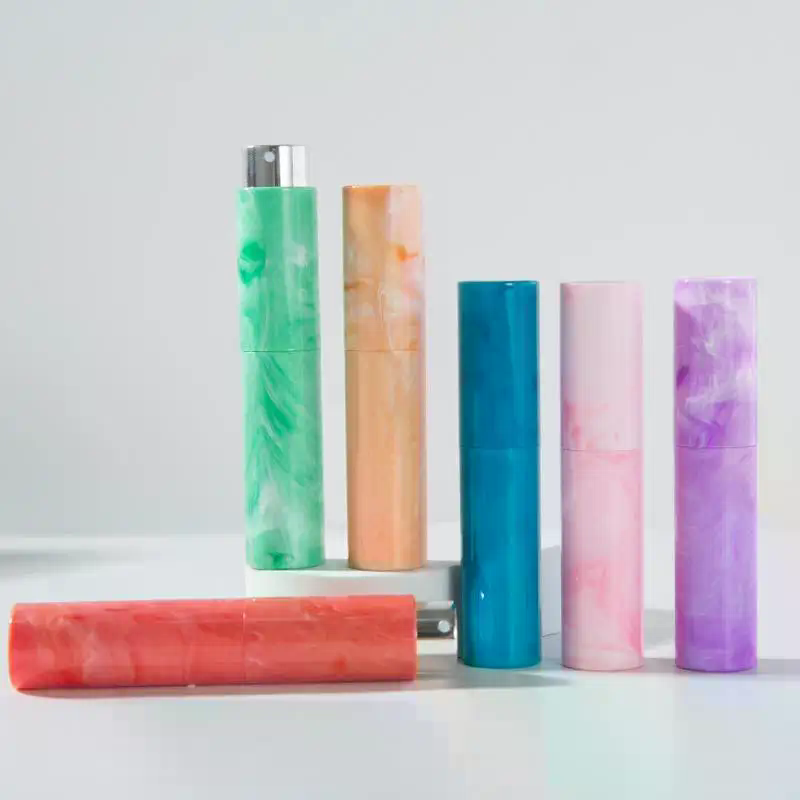 10ml Marble Pattern Twist Perf - Perfume Atomizer Travel 评论和价格
