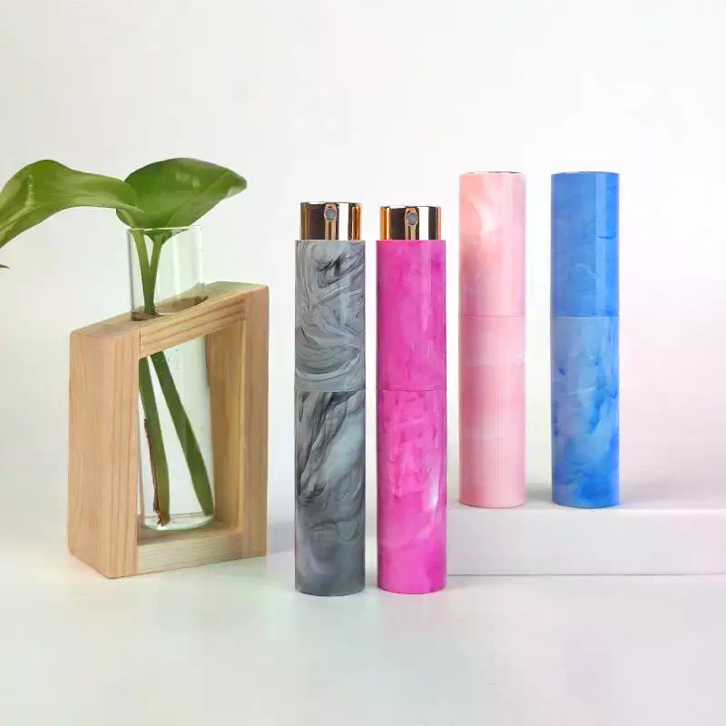 10ml Marble Pattern Twist Perf - Perfume Atomizer Travel 评论和价格