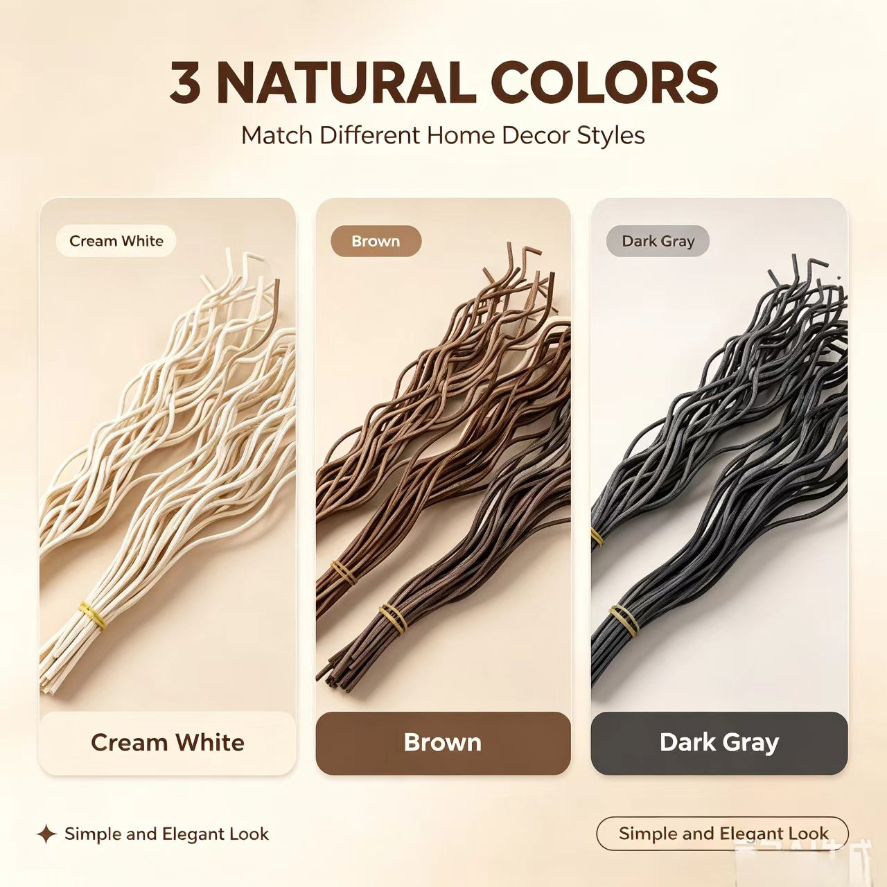 20Pcs Long Wavy Rattan Reed Di - Home Fragrance M&S Disinfectant Hack 评论和价格