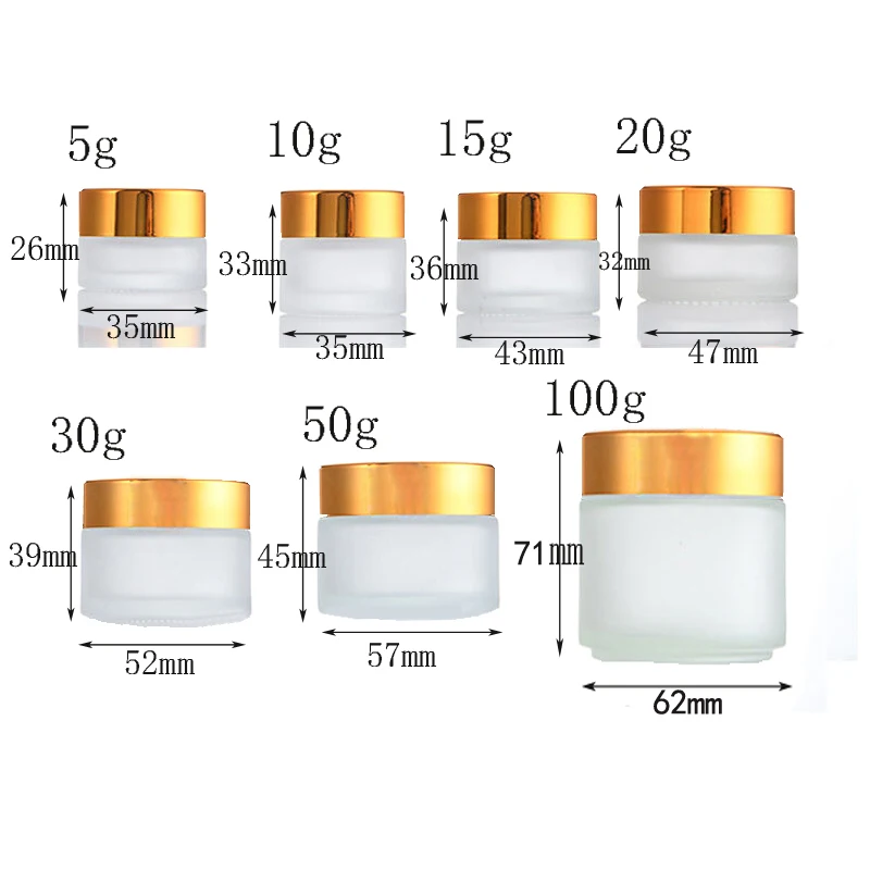 5Pcs 5g-100g Amber Empty Glass - Amber Jar Candle 评论和价格