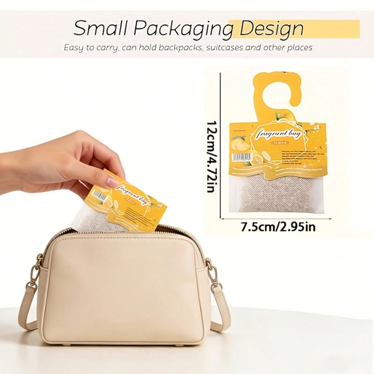 Hanging Lemon Scented Sachets, - Home Fragrance M&S Disinfectant Hack 评论和价格