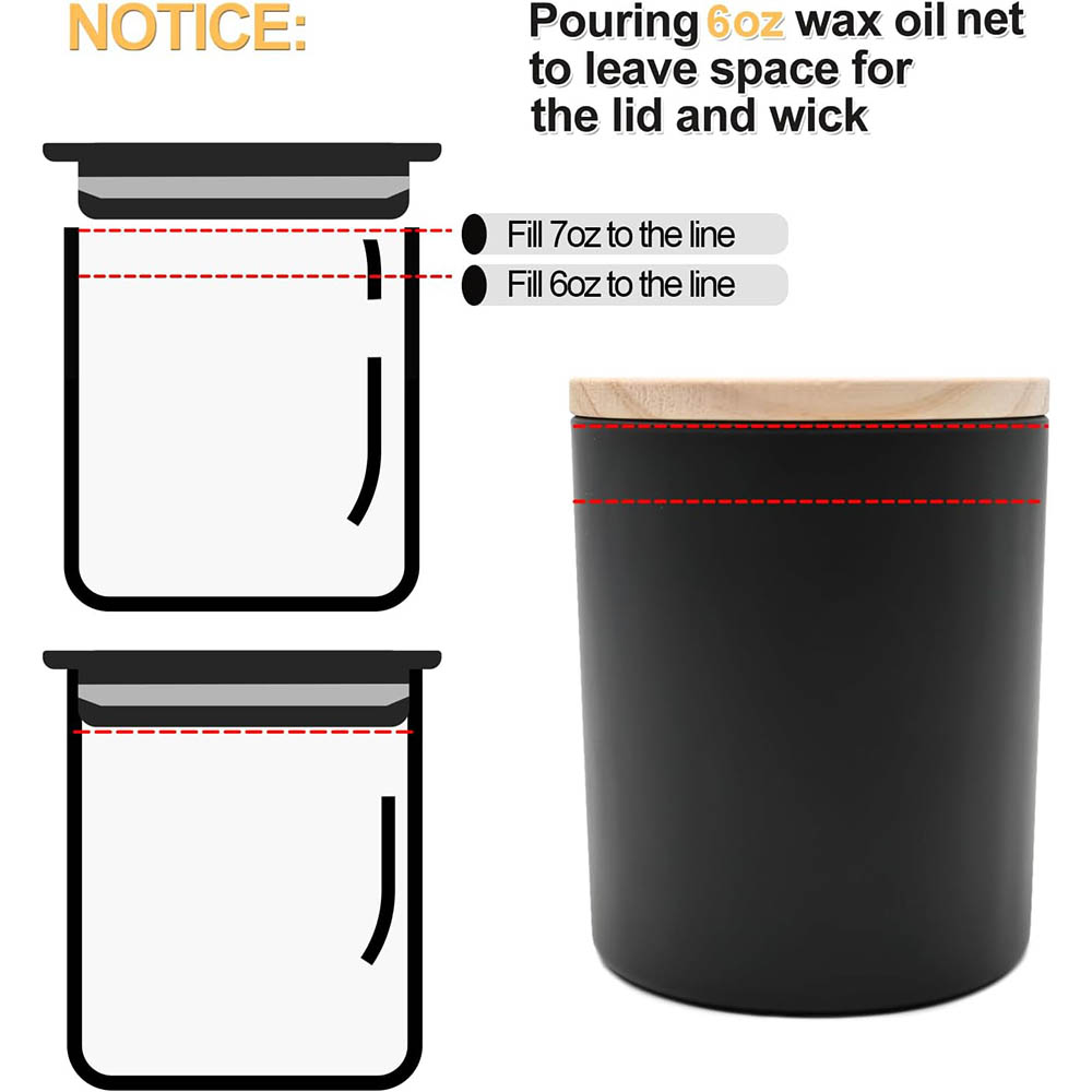 200ml Thick Candle Jars for Ma - Amber Jar Candle 评论和价格