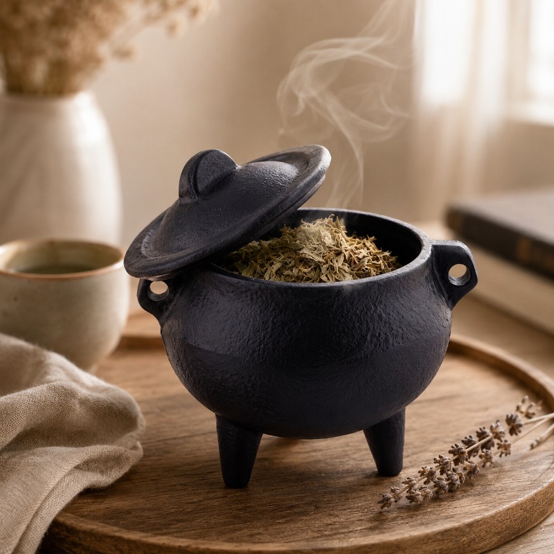 Retro Cast Iron Incense Burner - Home Fragrance Miniso 评论和价格