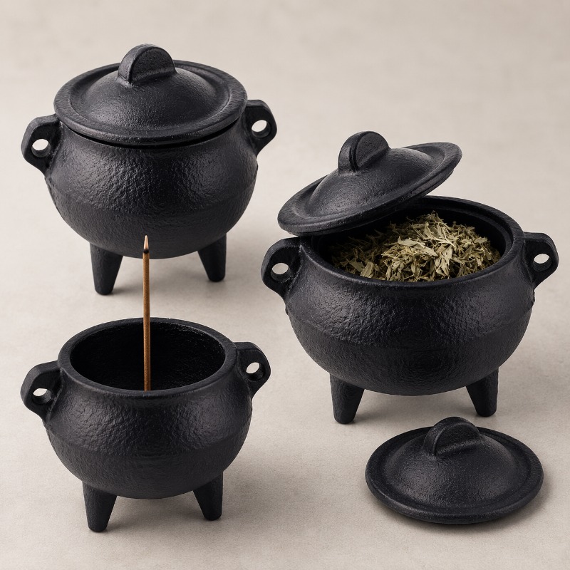 Retro Cast Iron Incense Burner - Home Fragrance Miniso 评论和价格