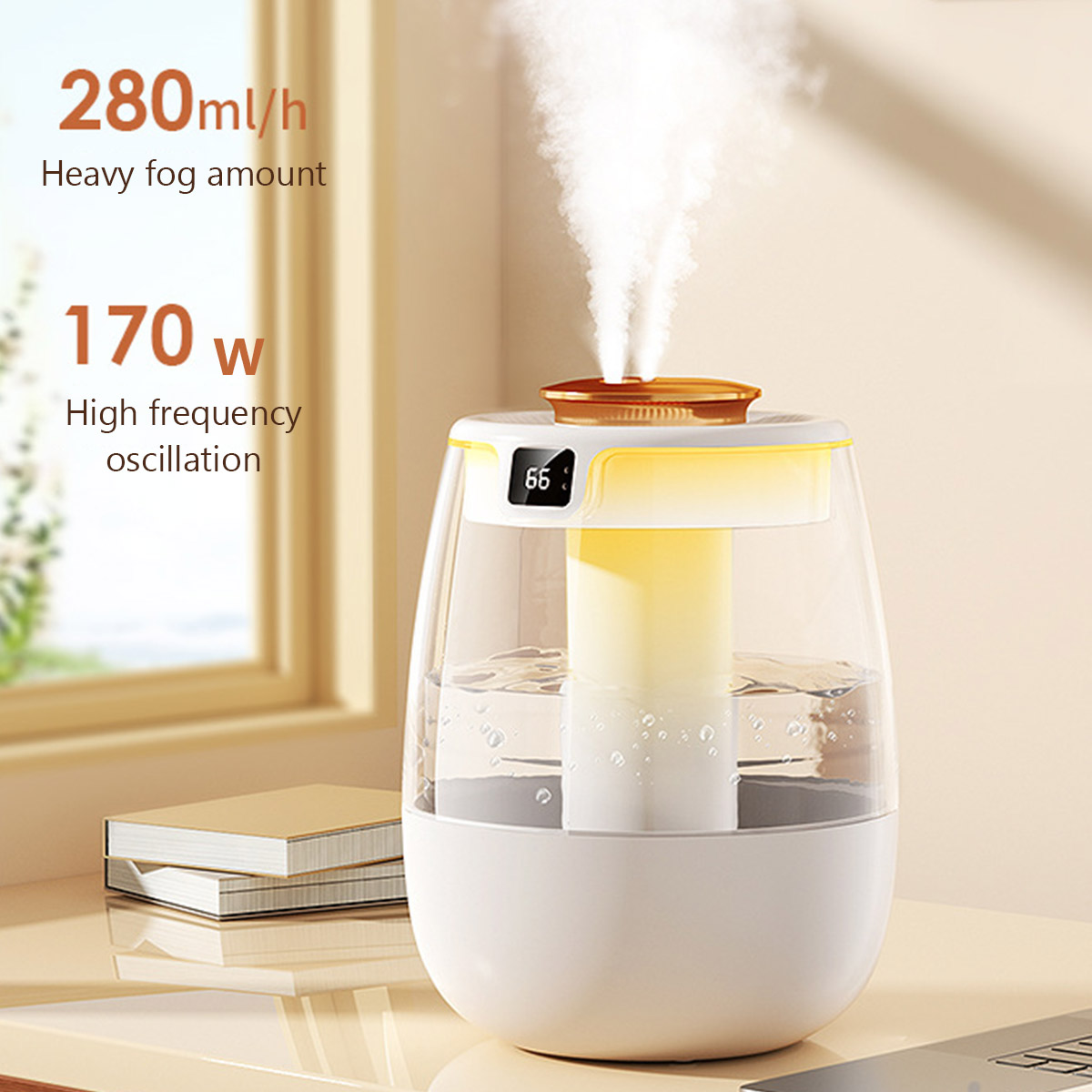 1.3L Air Humidifier Double Spr - Home Fragrance Mist 评论和价格