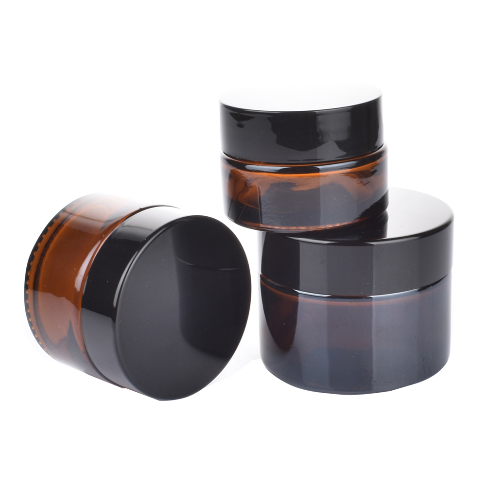 Amber Glass Jar Light Proof Sk - Amber Jar Candle 评论和价格