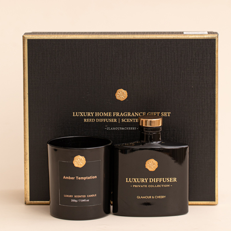 Reed Diffuser & Scented Candle - Home Fragrance Set Gift 评论和价格