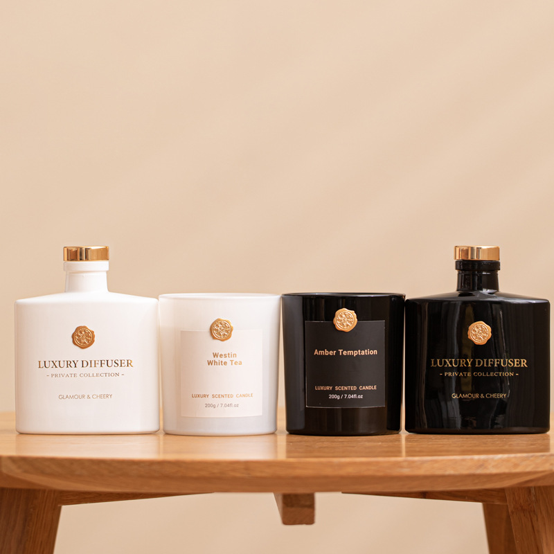 Reed Diffuser & Scented Candle - Home Fragrance Set Gift 评论和价格