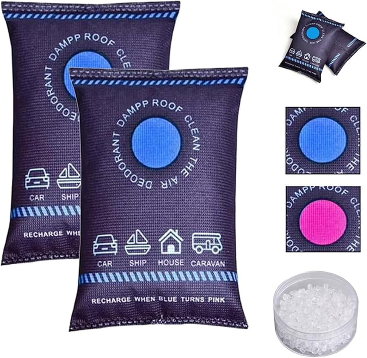 Reusable Silicone Dehumidifier - Home Fragrance Sachet 评论和价格